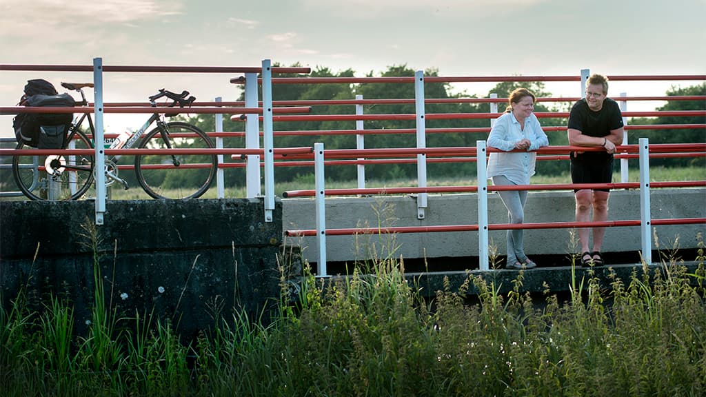 Die Frieheitsbrücke über den Kongeå