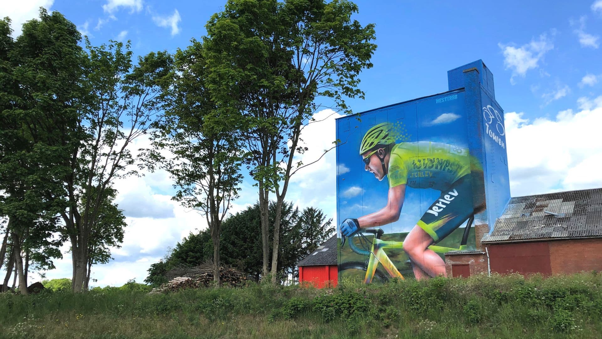 Tour de France Silo in Jerlev
