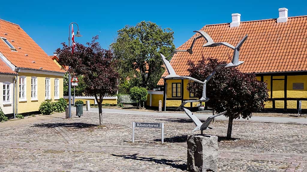 Die Altstadt von Sæby - Algade/Strandgade